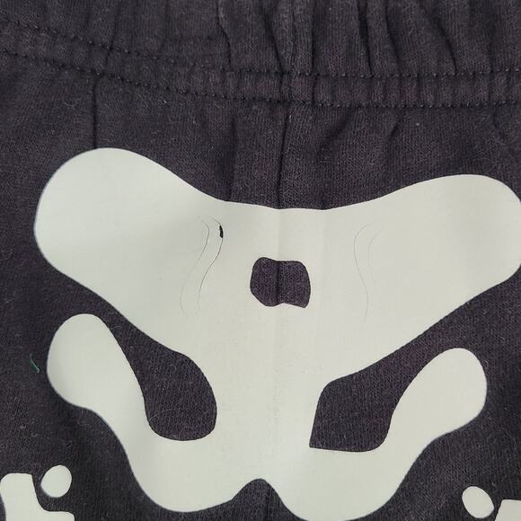 Garanimals black glow in the dark skeleton tee shirt sweatpants 6-9 months - Picture 7 of 11
